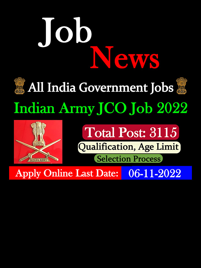 Indian Army JCO Recruitment 2022